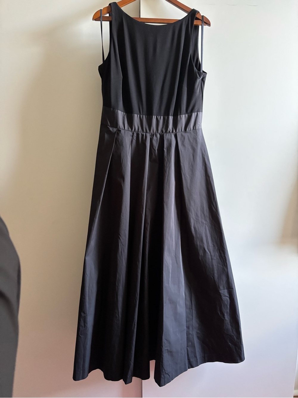 Ralph Lauren Classic Black Sleeveless floor Length A-Line Dress